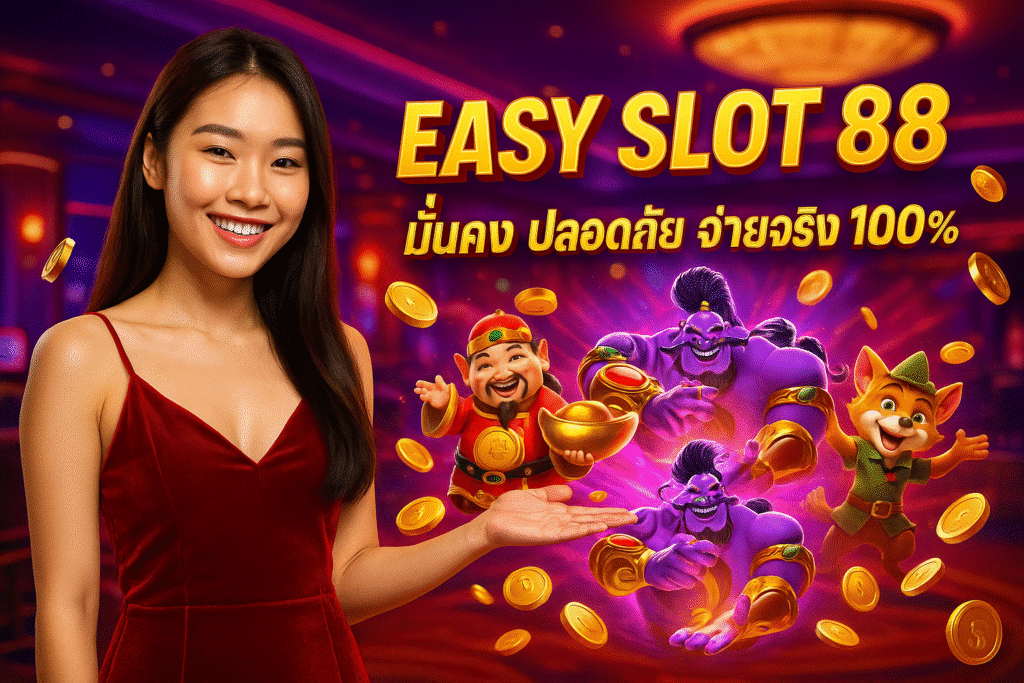 EASY SLOT 88 มั่นคง ปลอดภัย จ่ายจริง 100%