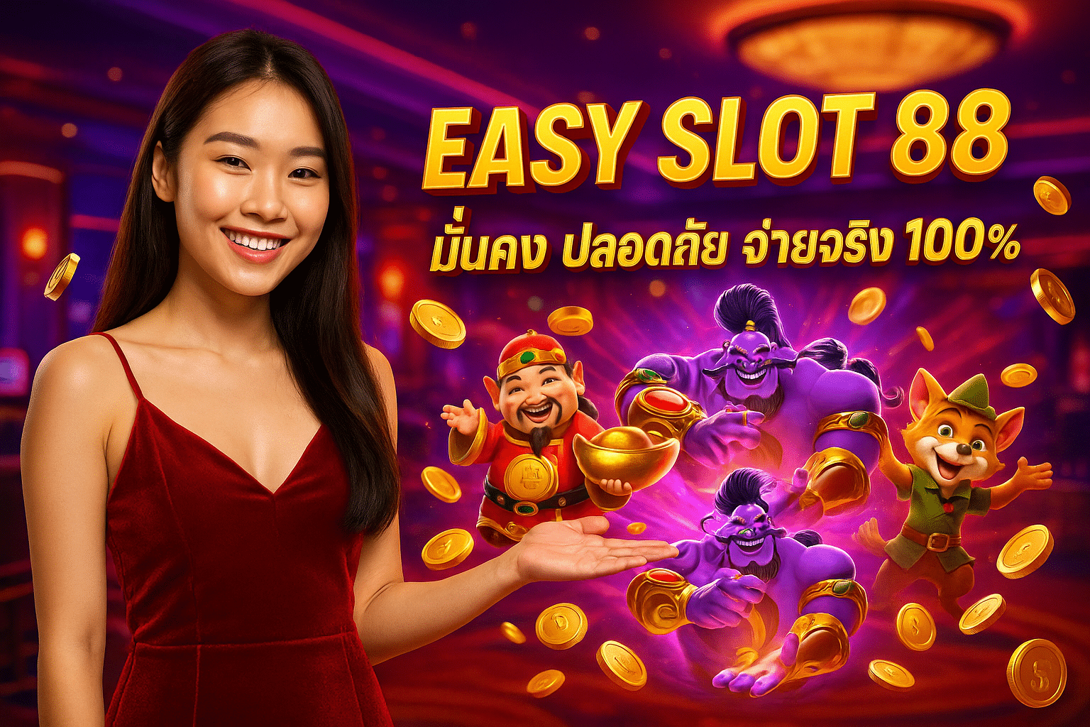 EASY SLOT 88 มั่นคง ปลอดภัย จ่ายจริง 100%