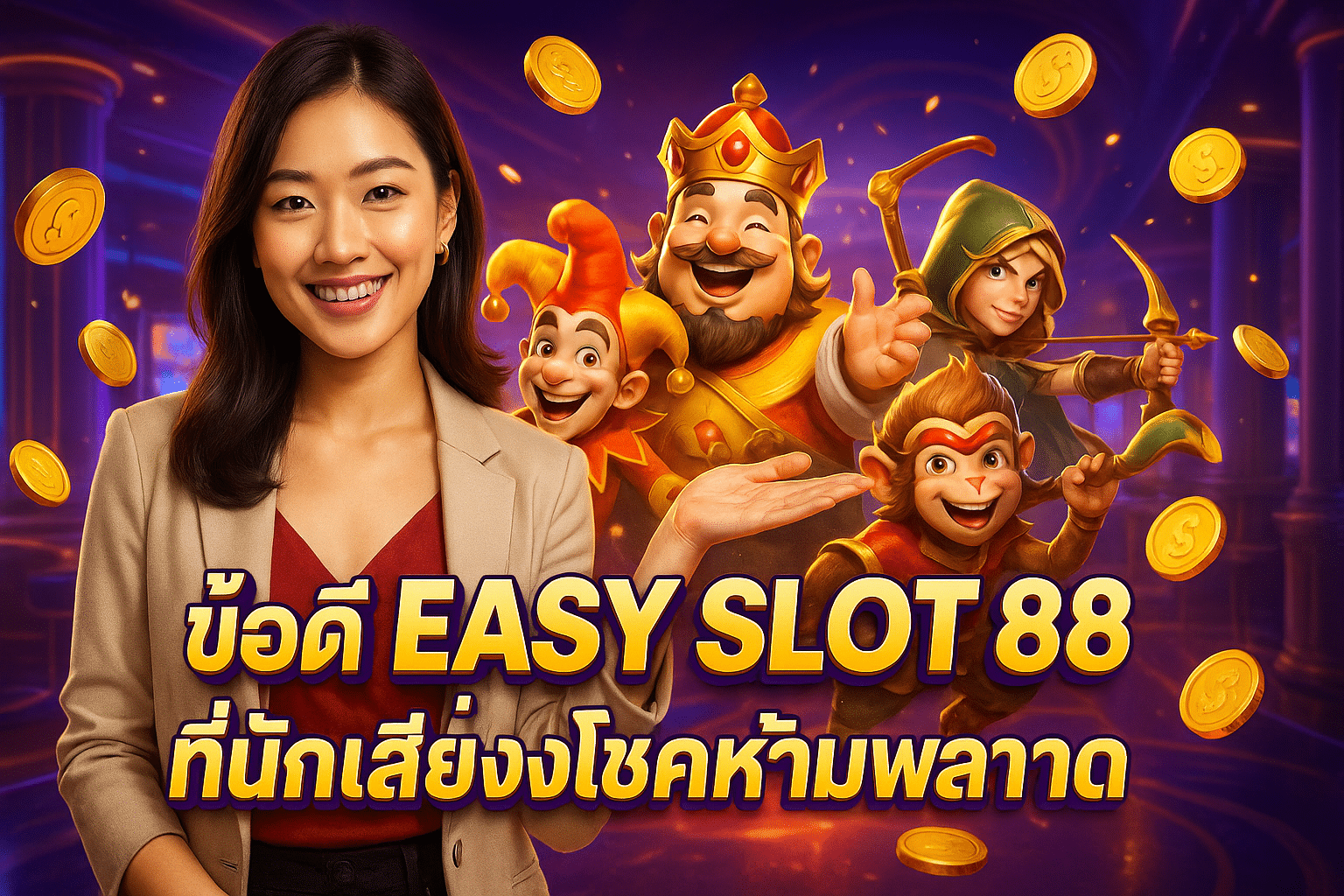 ข้อดี EASY SLOT 88 ที่นักเสี่ยงโชคห้ามพลาด