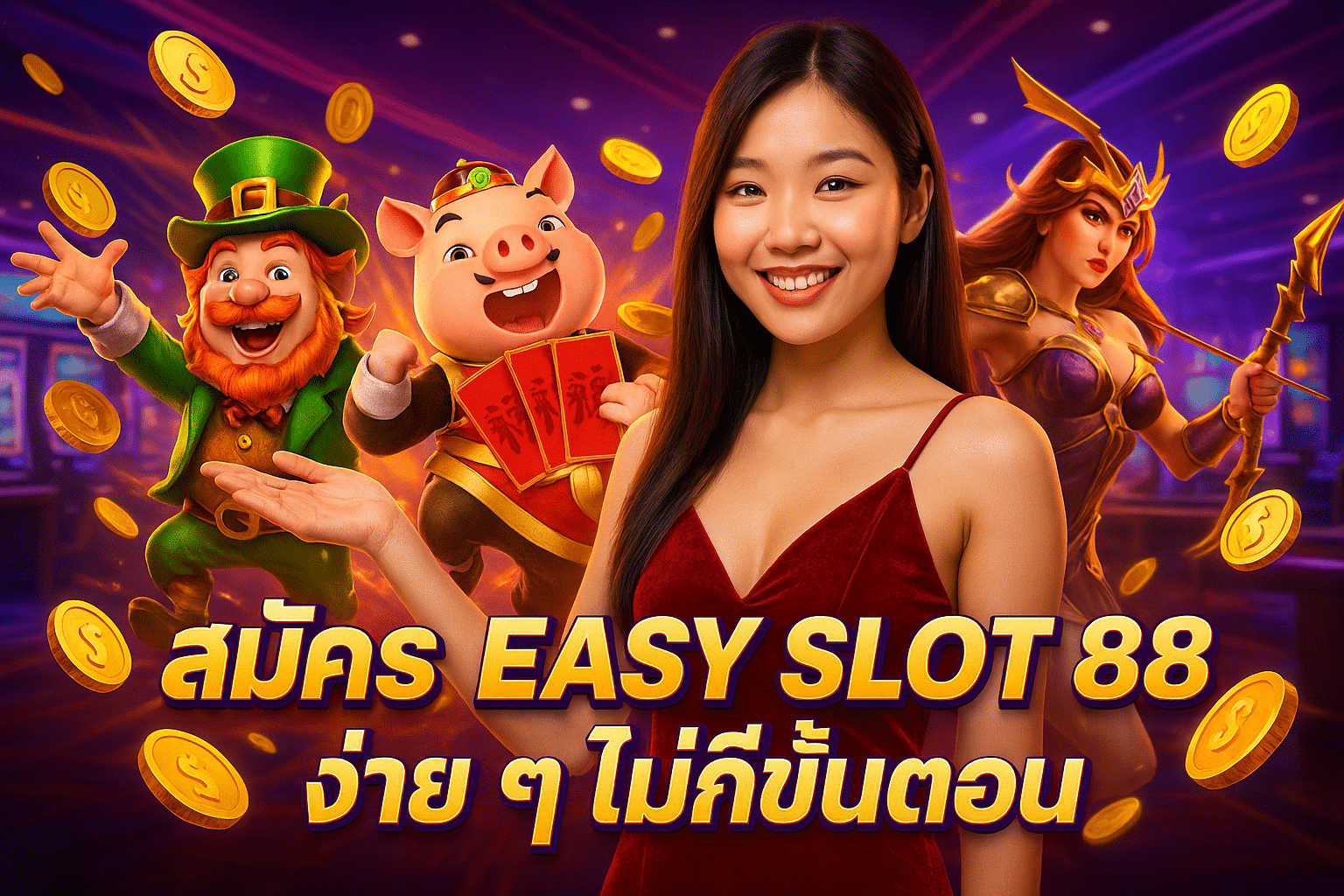 สมัคร EASY SLOT 88 ง่าย ๆ ไม่กี่ขั้นตอน