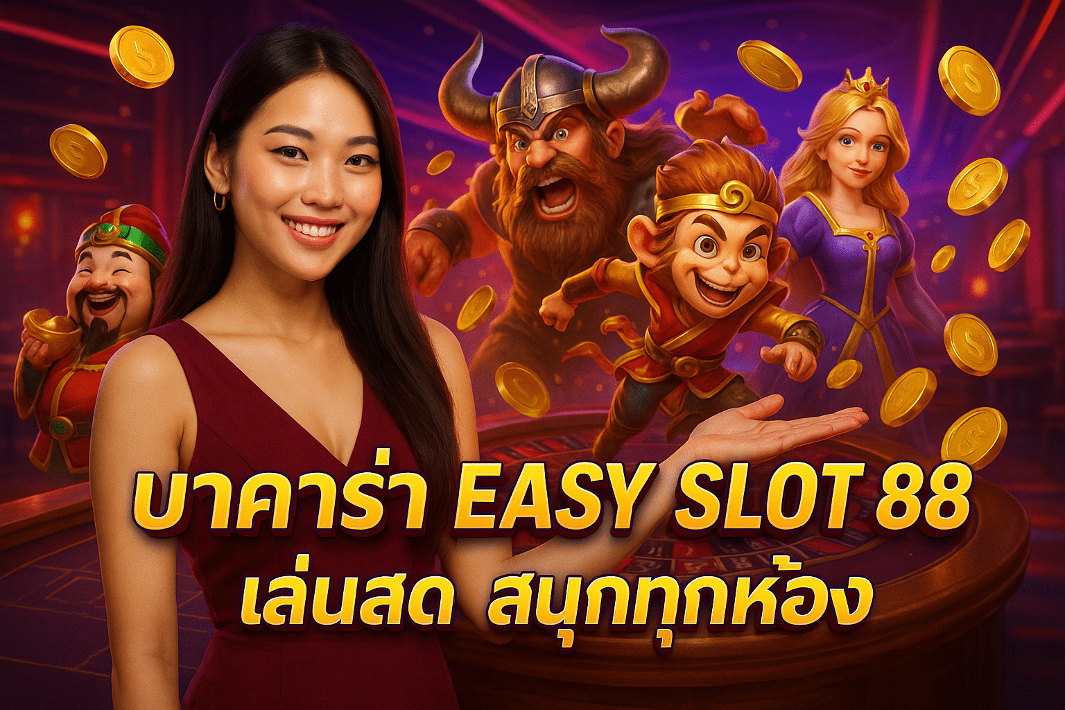 บาคาร่า EASY SLOT 88 เล่นสด สนุกทุกห้อง