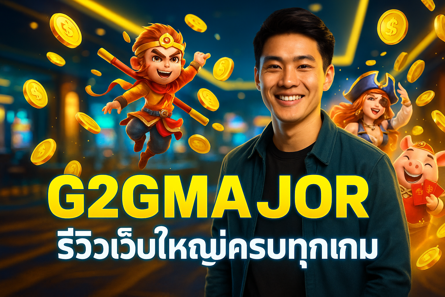 G2GMAJOR รีวิวเว็บใหญ่ครบทุกเกม